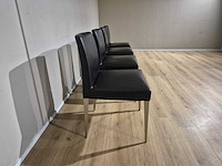 B&b italia maxalto - melandra - eetkamerstoelen (4x) - afbeelding 4 van  10