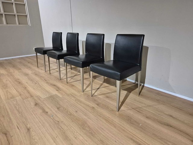 B&b maxalto - melandra - eetkamerstoelen - dining chair (4x) - afbeelding 7 van  11