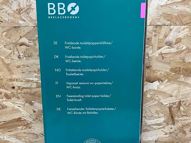 Bb vrijstaande toiletrolhouder/borstel - afbeelding 4 van  5