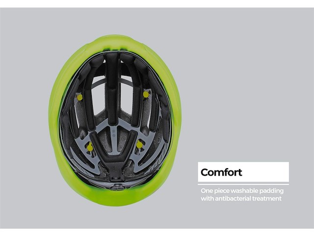 Bbb cycling bhe-10 racefiets helm mips (52-55cm), s geel - afbeelding 2 van  2