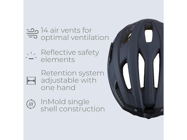 Bbb cycling dune mips 2.0 fietshelm volwassenen mat zwart maat l - afbeelding 4 van  4