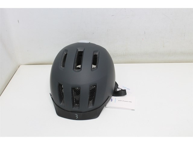 Bbb cycling grid fietshelm maat m matt black - afbeelding 4 van  4