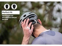 Bbb cycling maestro fietshelm verstelbaamat grijs maat m - afbeelding 2 van  6