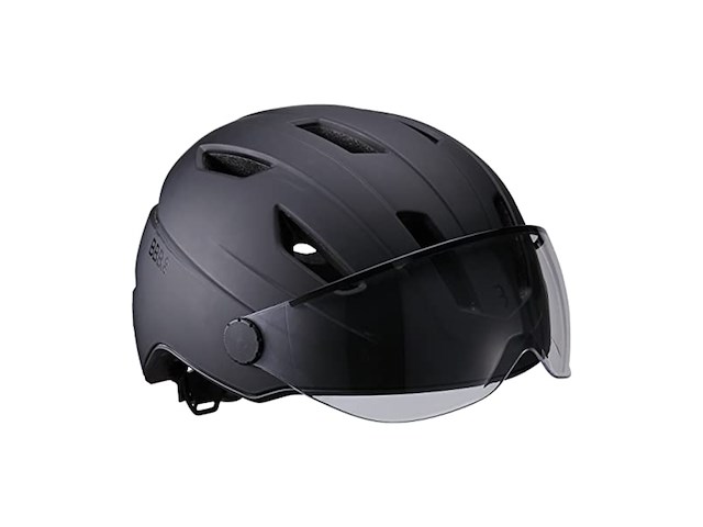 Bbb cycling move fietshelm bhe-57 mat zwart l - afbeelding 1 van  6