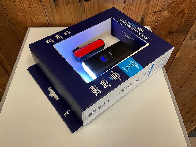 Bbb strikeduo 1400i combo fietsverlichting - afbeelding 1 van  4