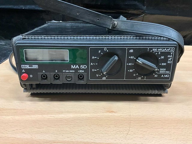Bbc goerz metrawatt ma 5d digitale multimeter - afbeelding 2 van  3