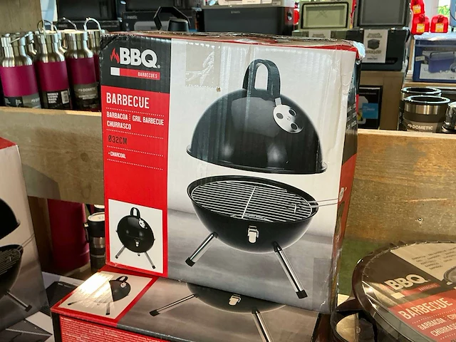 Bbq barbecues gril barbecue ø32cm (3x) - afbeelding 1 van  4