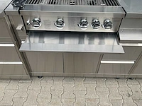 Bbq burner-grill-wasbak-pizza buitenkeuken - afbeelding 6 van  24