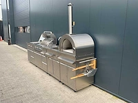 Bbq burner-grill-wasbak-pizza buitenkeuken - afbeelding 13 van  24