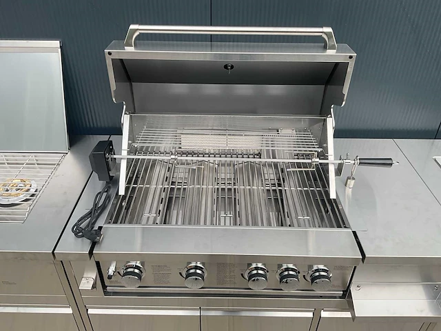 Bbq burner-grill-wasbak-pizza buitenkeuken - afbeelding 21 van  24