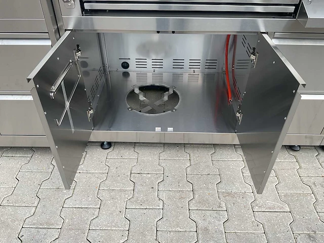 Bbq burner-grill-wasbak-pizza buitenkeuken - afbeelding 7 van  22
