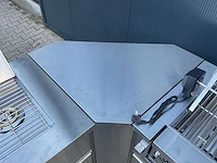 Bbq burner-hoek-grill-wasbak-pizza buitenkeuken - afbeelding 2 van  32