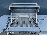 Bbq burner-hoek-grill-wasbak-pizza buitenkeuken - afbeelding 5 van  32
