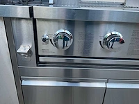 Bbq burner-hoek-grill-wasbak-pizza buitenkeuken - afbeelding 7 van  32