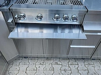 Bbq burner-hoek-grill-wasbak-pizza buitenkeuken - afbeelding 10 van  32