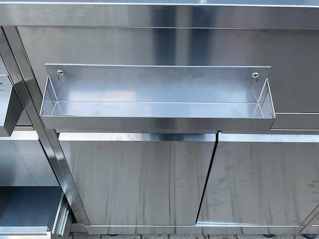 Bbq burner-hoek-grill-wasbak-pizza buitenkeuken - afbeelding 14 van  32