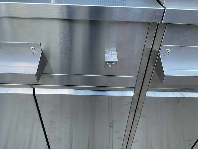 Bbq burner-hoek-grill-wasbak-pizza buitenkeuken - afbeelding 15 van  32