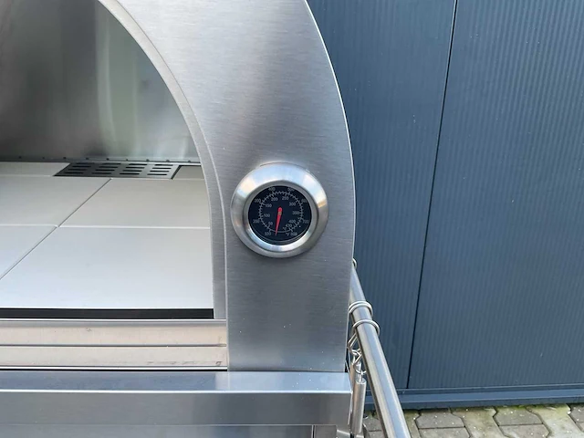 Bbq burner-hoek-grill-wasbak-pizza buitenkeuken - afbeelding 19 van  32