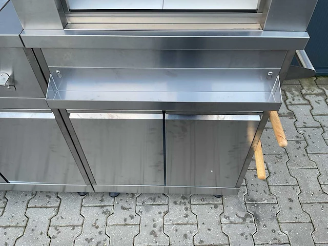 Bbq burner-hoek-grill-wasbak-pizza buitenkeuken - afbeelding 20 van  32
