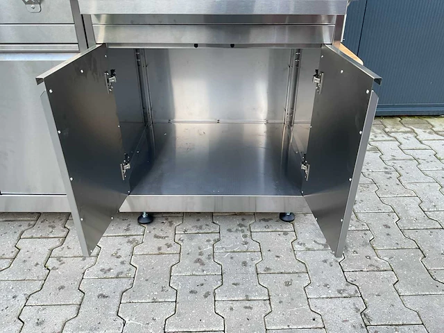Bbq burner-hoek-grill-wasbak-pizza buitenkeuken - afbeelding 21 van  32