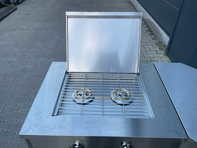Bbq burner-hoek-grill-wasbak-pizza buitenkeuken - afbeelding 30 van  32