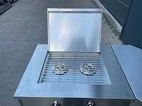 Bbq burner-hoek-grill-wasbak-pizza buitenkeuken - afbeelding 30 van  32