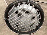 Bbq olievat metabo, 200 l grill, groen - afbeelding 3 van  7