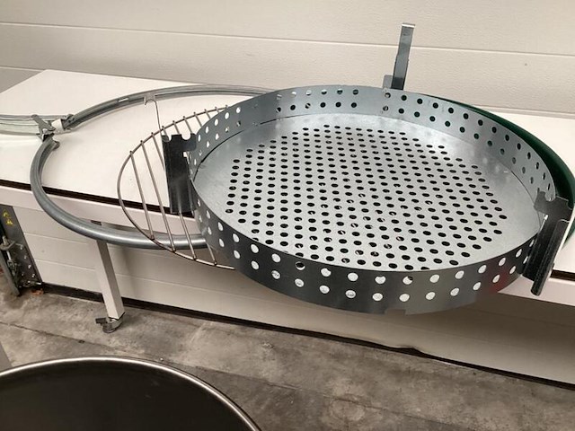 Bbq olievat metabo, 200 l grill, groen - afbeelding 5 van  7