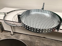 Bbq olievat metabo, 200 l grill, groen - afbeelding 5 van  7