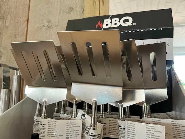 Bbq verlengbare barbecue spatel (17x) - afbeelding 4 van  4