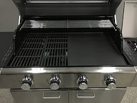 Bbq vonato, 4 branders, zilverkleurig - afbeelding 2 van  4