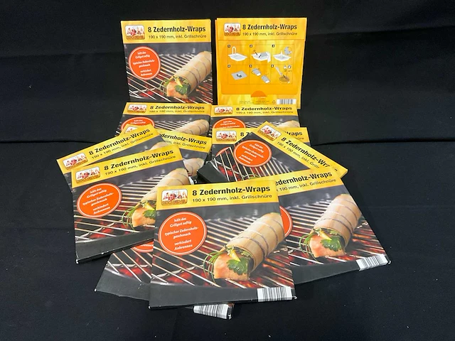 Bbqdevil cederhouten wraps (60x) - afbeelding 1 van  4