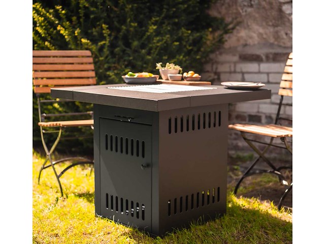 Bbq/vuurtafel/tafel - 3 in 1 - houtkachel - afbeelding 1 van  4