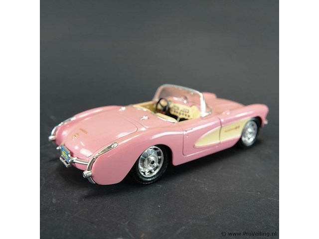 Bburago 1957 chevrolet corvette - afbeelding 4 van  7
