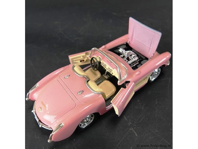 Bburago 1957 chevrolet corvette - afbeelding 6 van  7