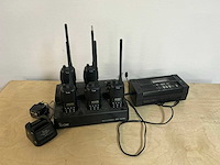Bc-121n + ic-f3gt walkie talkie - afbeelding 1 van  3