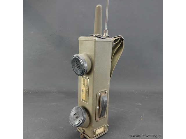 Bc-611-f, vintage franse walkie-talkie - afbeelding 2 van  5