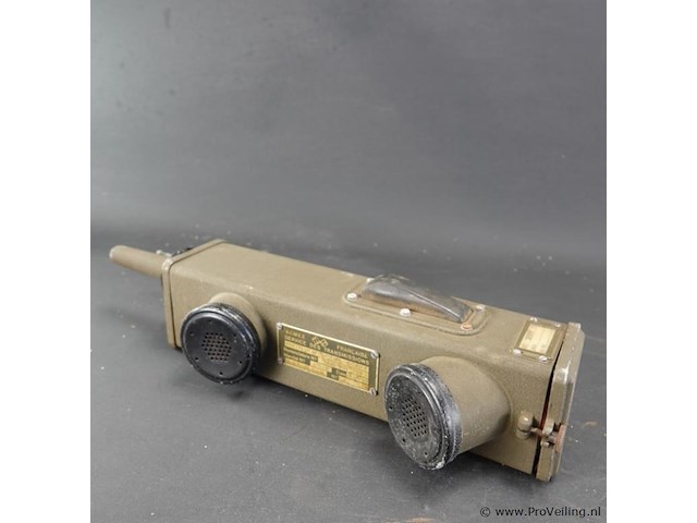 Bc-611-f, vintage franse walkie-talkie - afbeelding 3 van  5