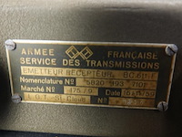 Bc-611-f, vintage franse walkie-talkie - afbeelding 4 van  5