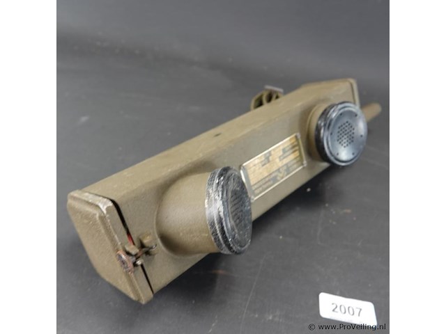 Bc-611-f, vintage franse walkie-talkie - afbeelding 5 van  5