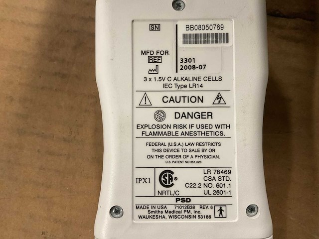 Bci 3301 pulse oximeter - afbeelding 3 van  7