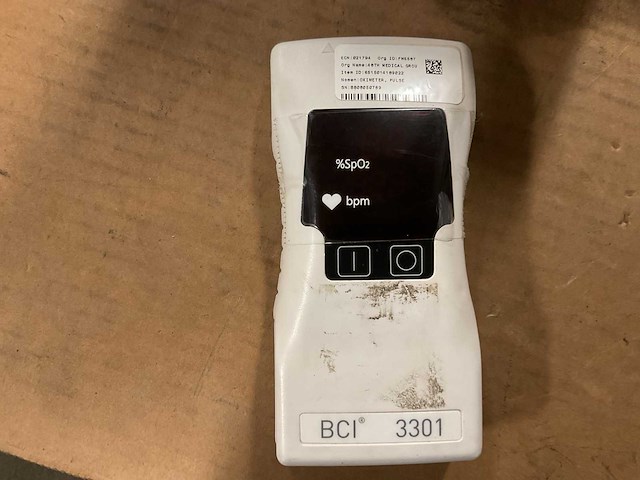 Bci 3301 pulse oximeter - afbeelding 4 van  7