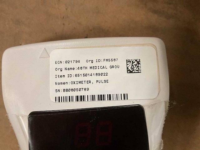 Bci 3301 pulse oximeter - afbeelding 5 van  7