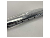 Bcm lucido 800mm led clothes pendant in gloss chrome finish - afbeelding 4 van  7