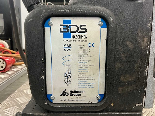 Bds mab 525.1 magnetische kernboormachine - afbeelding 2 van  8