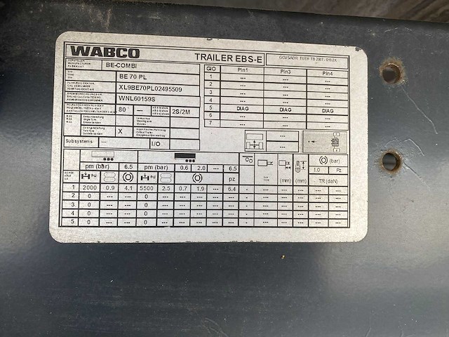 Be-combi - be70pl - semi-trailer - 2014 - afbeelding 11 van  25