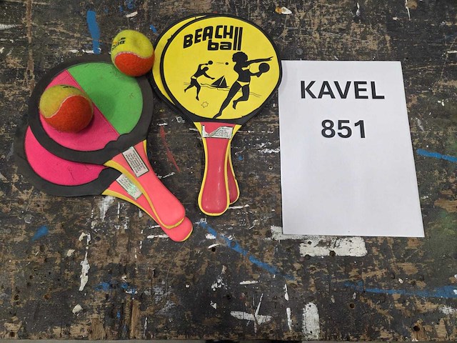 Beachbal set - afbeelding 1 van  1