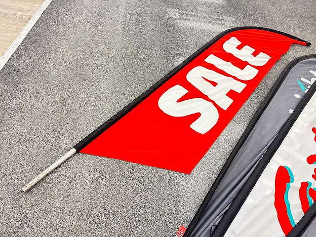 Beachvlag (5x) - afbeelding 2 van  2