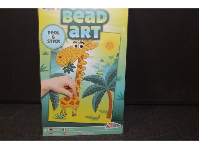 Bead art kraaltjes plakken 1x in kr 8 - afbeelding 3 van  3