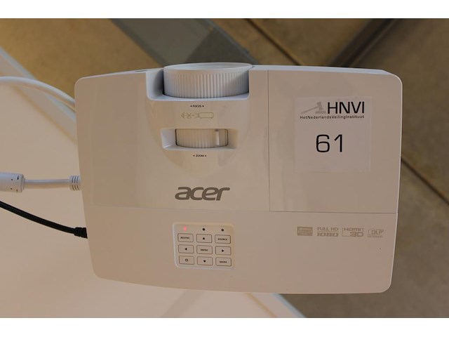 Beamer acer type h6517abd, voorzien hdmi aansluiting. incl. plafondbeugel. - afbeelding 2 van  3